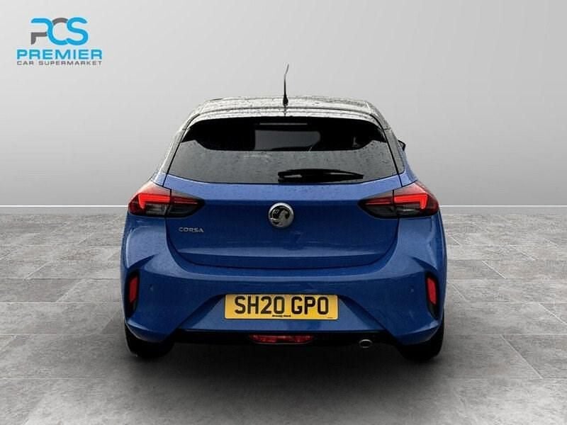 Used Vauxhall Corsa SRi 100 HP (73 kW) 2020 Blue Hatchback