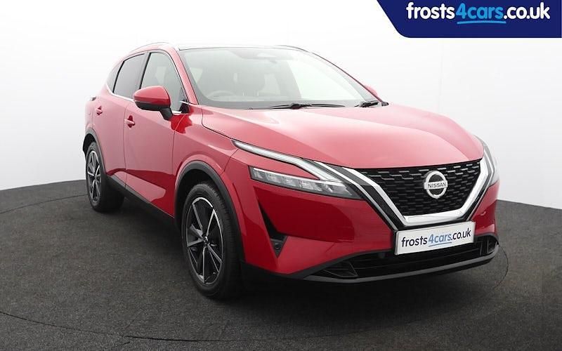 Used Nissan Qashqai Tekna 158 HP (116 kW) 2022 Red SUV
