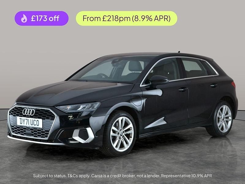 Black Used 2021 Audi A3 e-tron Sport Hatchback | £16,541 (Super price) - Image 1/2
