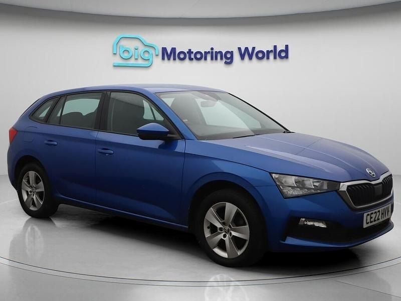 Blue Used 2022 Skoda Scala SE Hatchback | £13,700 (Fair price) - Image 1/4