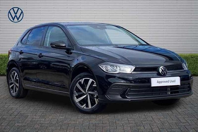 Used VW Polo Match 95 HP (69 kW) 2025 Black Hatchback