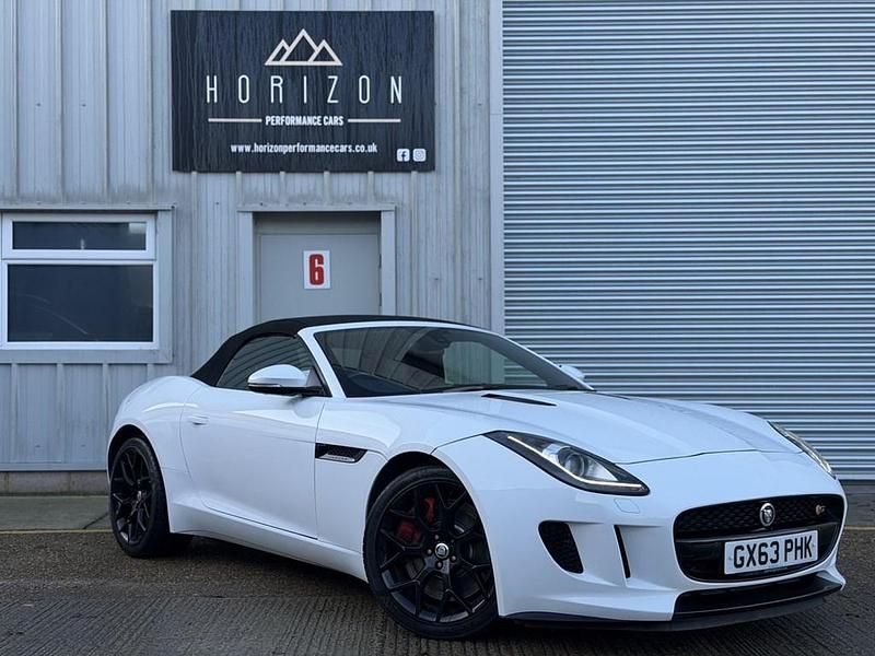 Used Jaguar F-Type S 380 HP (279 kW) 2013 White Cabriolet