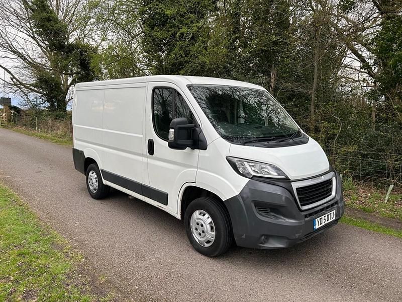 Used Peugeot Boxer 110 HP (80 kW) 2015 White Van