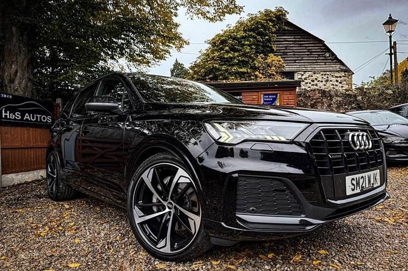 Black Used 2021 Audi Q7 Black Edition SUV | £40,000 (Fair price) - Image 1/1