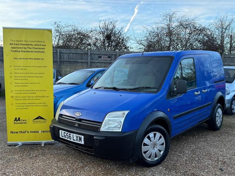 Used Ford Transit Connect 75 HP (55 kW) 2007 Blue MPV