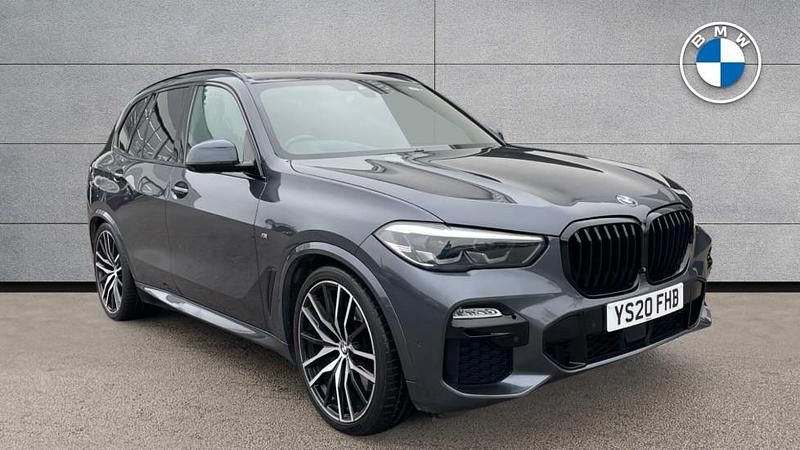 Used BMW X5 M Sport 261 HP (191 kW) 2020 Grey SUV