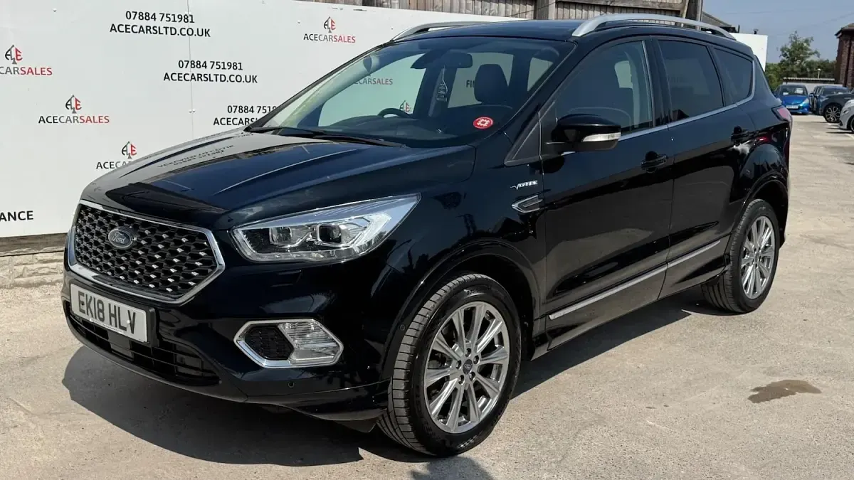 Used Ford Kuga Vignale 182 HP (133 kW) 2018 Black SUV