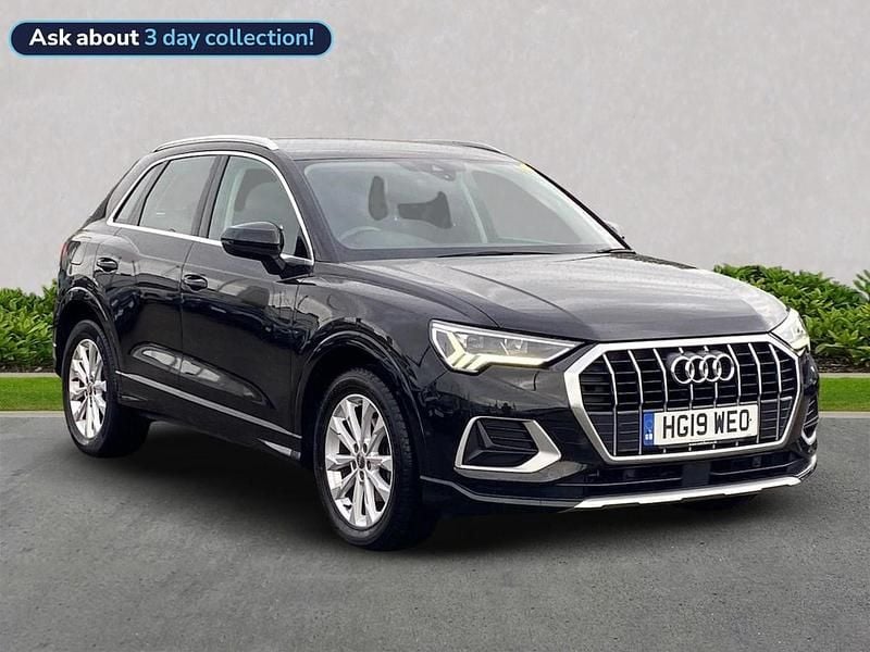Black Used 2019 Audi Q3 Sport SUV | £15,931 (Fair price) - Image 1/4