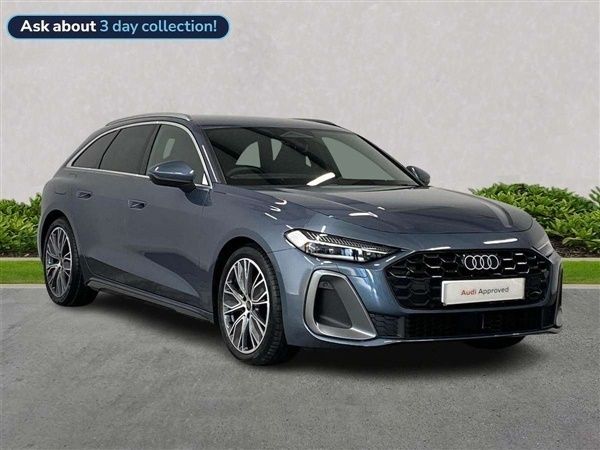 Blue Used 2025 Audi A5 S-Line Coupe | £40,154 (Expensive) - Image 1/4