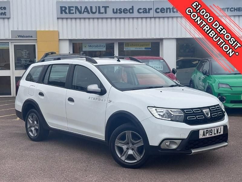 White Used 2019 Dacia Logan MCV Comfort Estate | £5,995 (A bit pricey) - Image 1/3