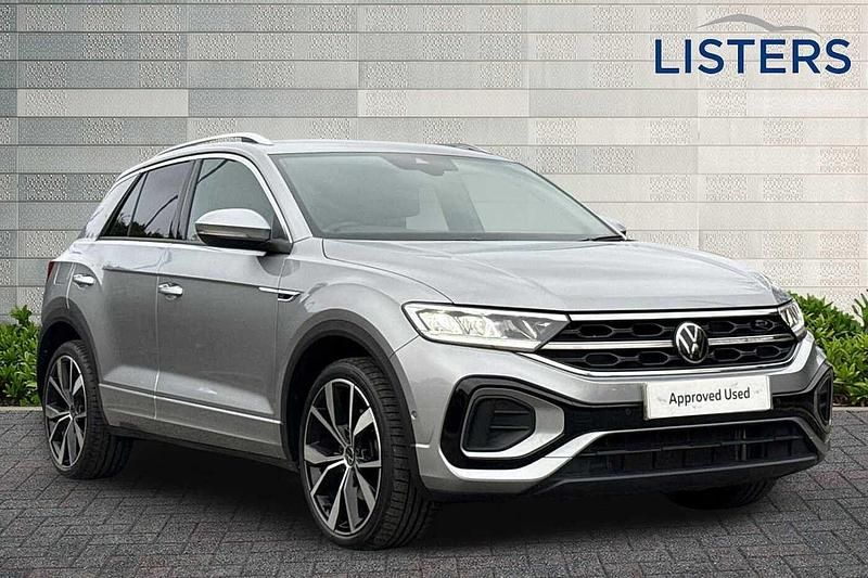Silver Used 2023 VW T-Roc R-line SUV | £24,985 (A bit pricey) - Image 1/4