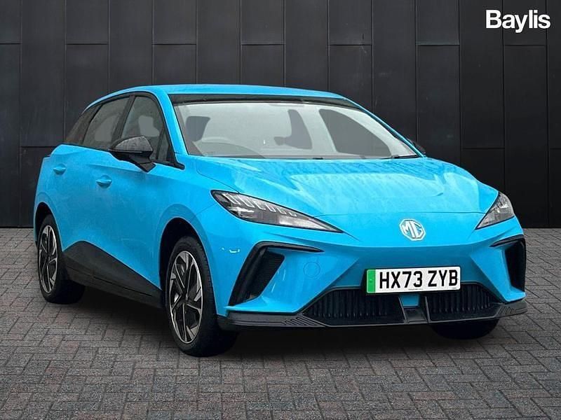 Used MG MG4 EV SE 319 kW (435 HP) 2023 Blue Hatchback