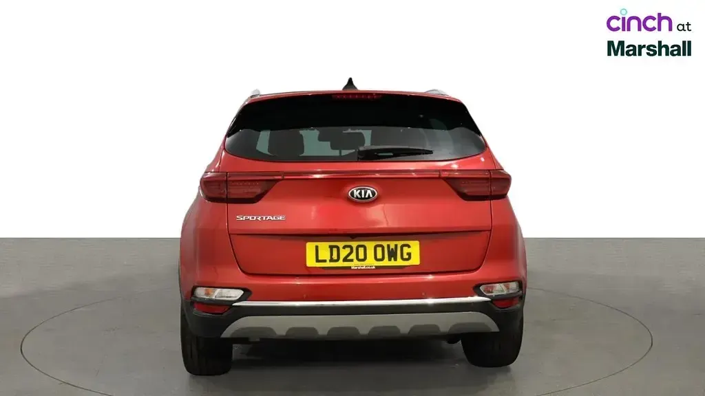 Used Kia Sportage 174 HP (127 kW) 2020 Red SUV