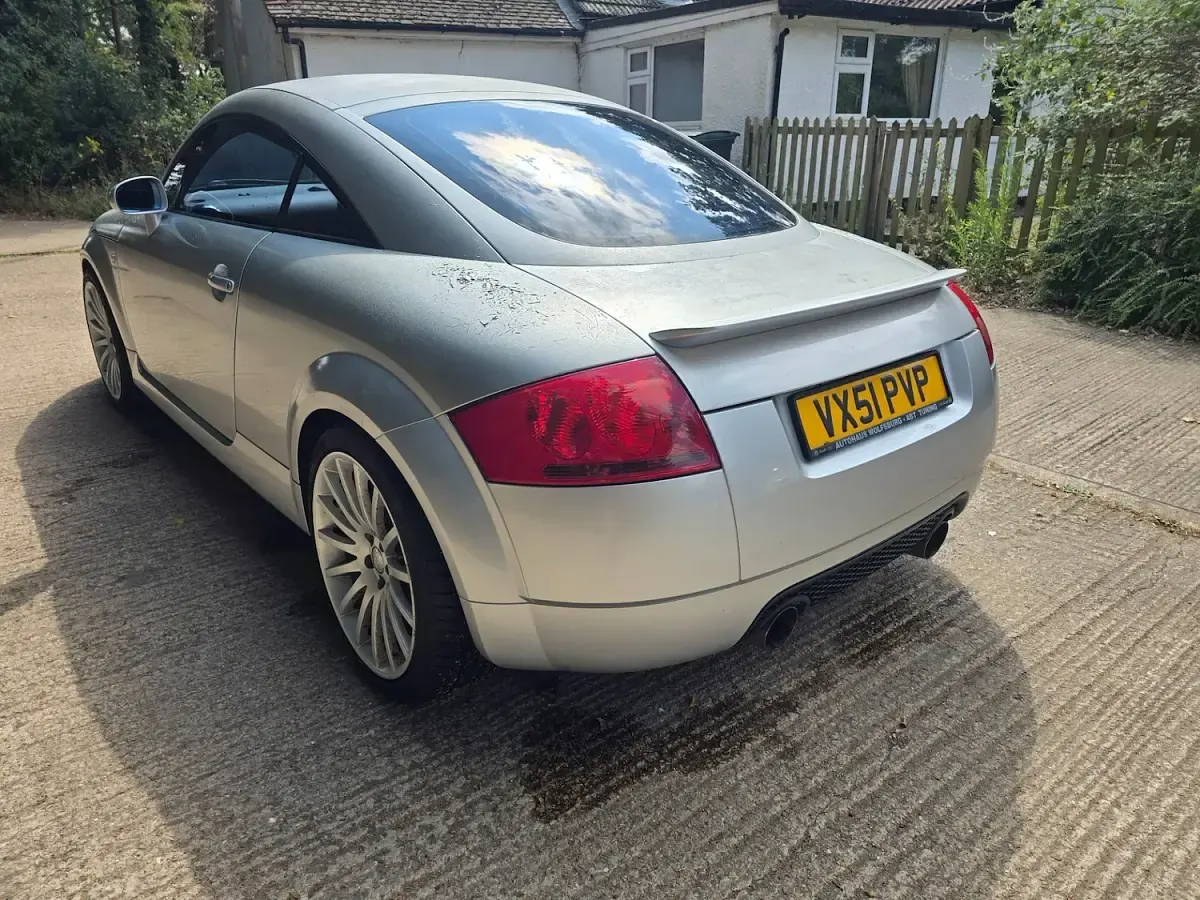 Used Audi TT 225 HP (165 kW) 2001 Silver Coupe