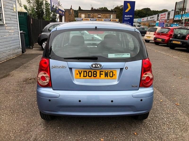 Used Kia Picanto 64 HP (47 kW) 2008 Blue Hatchback