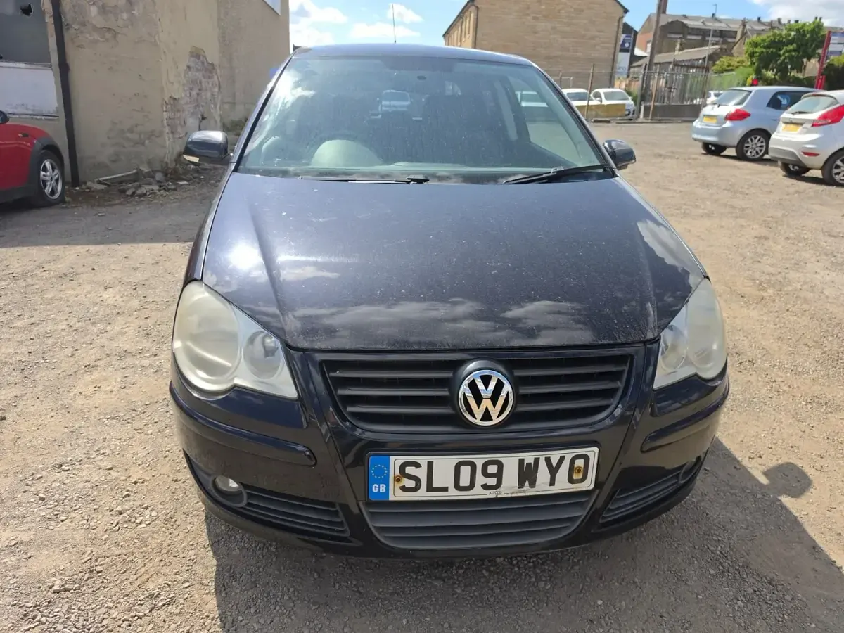Used VW Polo Match 60 HP (44 kW) 2009 Black Hatchback