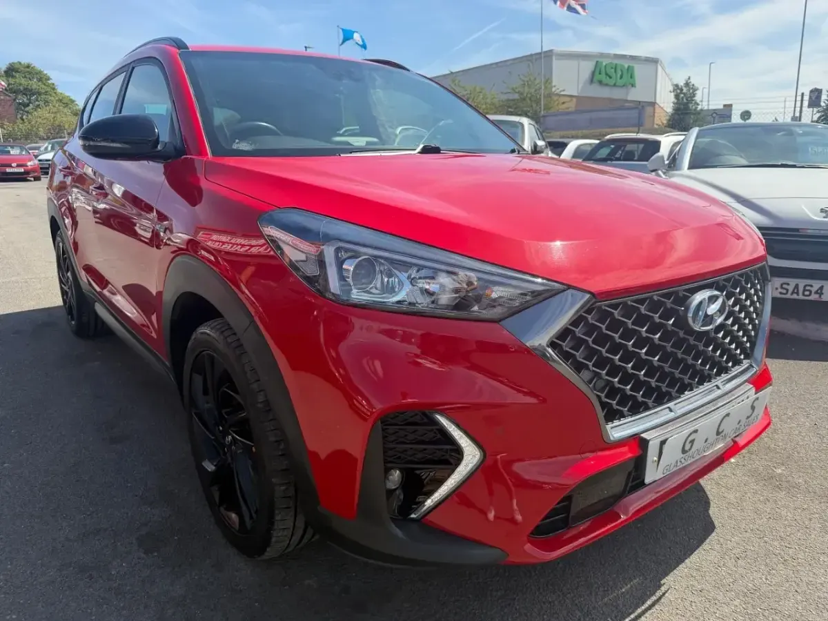 Used Hyundai Tucson N Line 136 HP (100 kW) 2020 Red SUV