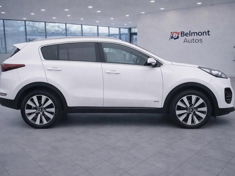Begagnad Kia Sportage 182 HK (133 kW) 2017 Vit SUV