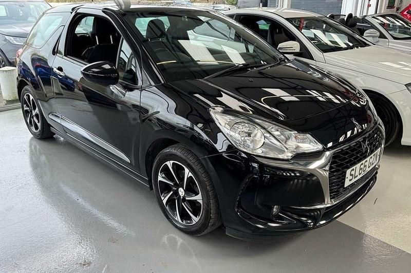 Used DS Automobiles DS3 Chic 2016 Black Hatchback