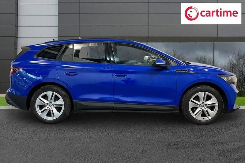 Used Skoda Enyaq iV ecoSuite 131 kW (179 HP) 2023 Blue SUV