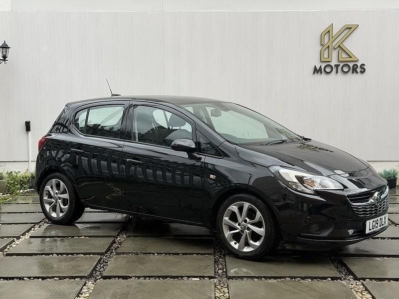 Used Vauxhall Corsa S 90 HP (66 kW) 2019 Black Hatchback