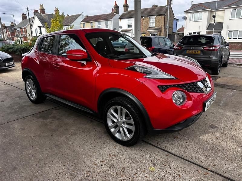 Used Nissan Juke N-Connecta 2016 Red SUV