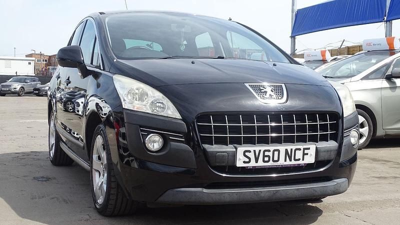 Black Used 2010 Peugeot 3008 Sport SUV | £595 (Good price) - Image 1/4