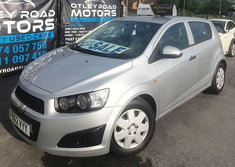 Silver Used 2012 Chevrolet Aveo LS Hatchback | £1,795 - Image 1/4