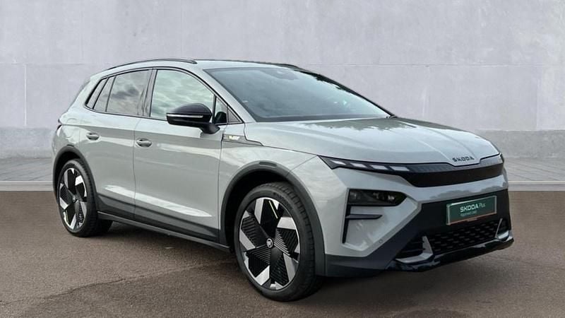 Meteor grey New 2025 Skoda Elroq vRS SUV | £40,995 - Image 1/4
