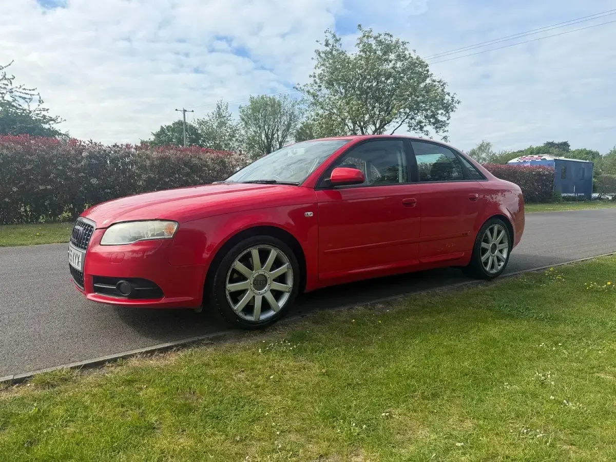 Used Audi A4 S-Line 256 HP (188 kW) 2005 Red Sedan