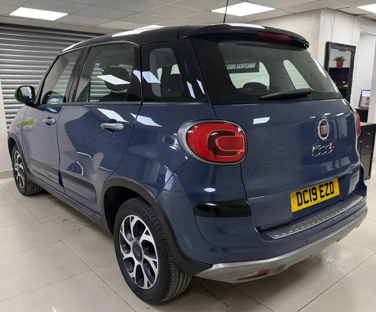 Używany Fiat 500L Cross 95 KM (69 kW) 2019 Niebieski Minivan