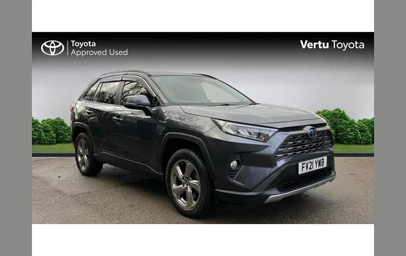 Grey Used 2021 Toyota RAV4 Hybrid Design SUV | £24,722 (Good price) - Image 1/4