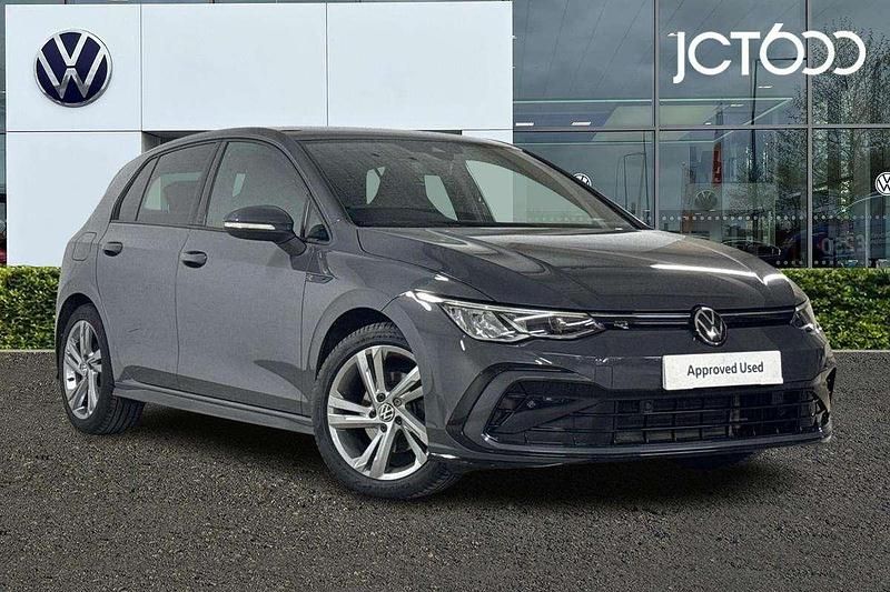 Grey Used 2022 VW Golf VIII R-line Hatchback | £22,265 (A bit pricey) - Image 1/4