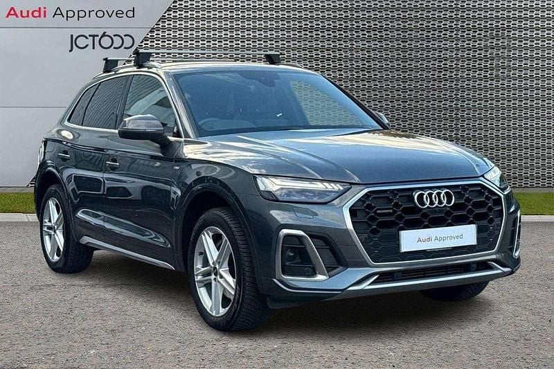 Grey Used 2021 Audi Q5 S-Line SUV | £29,000 (Fair price) - Image 1/4
