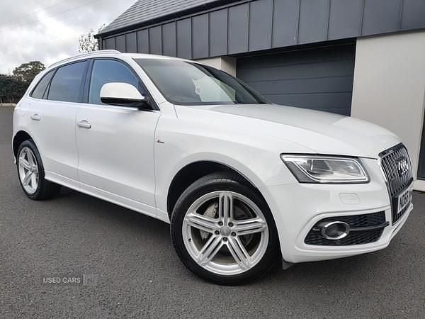 White Used 2017 Audi Q5 S-line plus SUV | £15,995 (Super price) - Image 1/4
