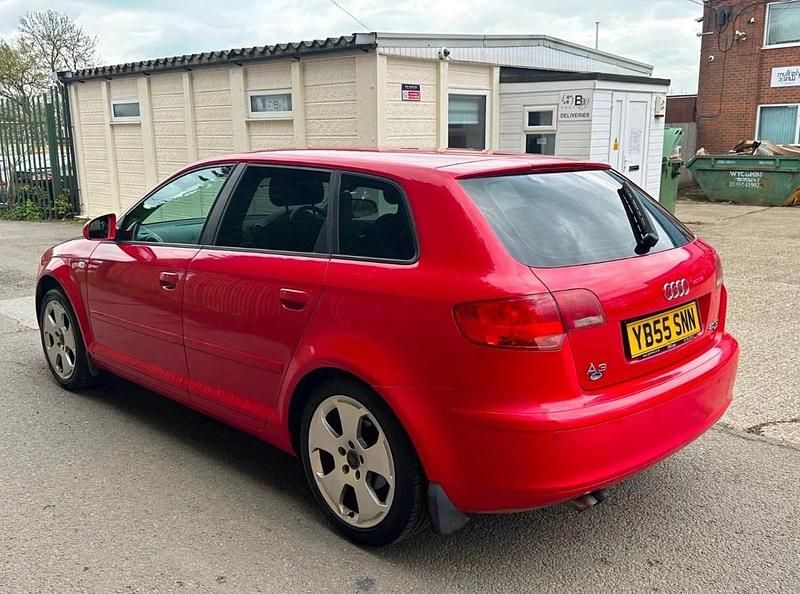 Used Audi A3 Sport 170 HP (125 kW) 2006 Red Hatchback