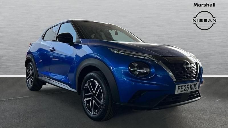 Special metallic magnetic blue Used 2025 Nissan Juke N-Connecta SUV | £22,000 (A bit pricey) - Image 1/4