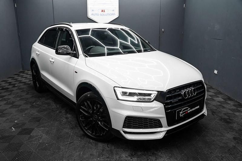 Begagnad Audi Q3 Black Edition 180 HK (132 kW) 2017 Vit SUV