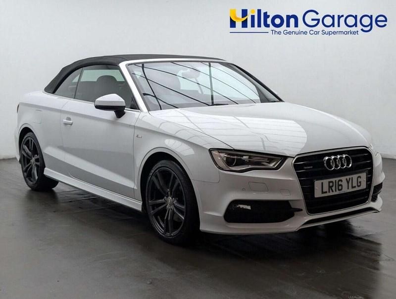 Used Audi A3 Cabriolet S-Line 179 HP (131 kW) 2016 White Cabriolet