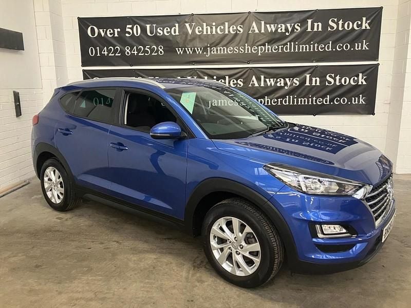 Blue Used 2018 Hyundai Tucson SE SUV | £11,490 (Fair price) - Image 1/4