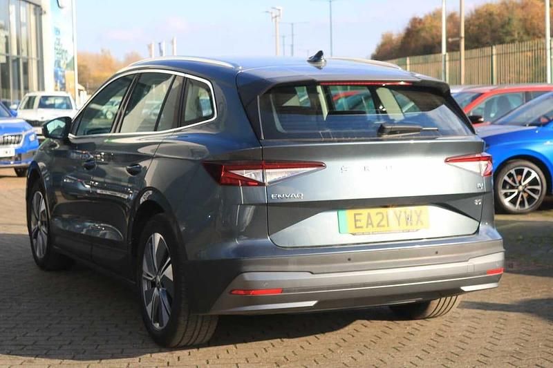 Used Skoda Enyaq iV Suite 150 kW (204 HP) 2021 Quartz grey metallic SUV