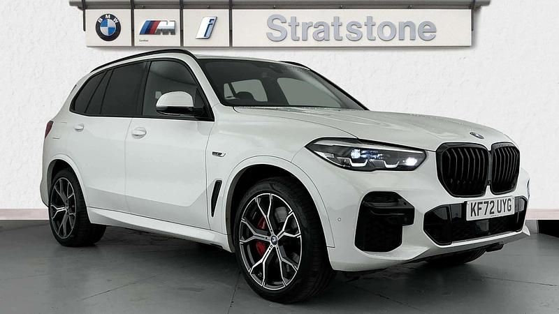 White Used 2022 BMW X5 M Sport SUV | £47,998 (Fair price) - Image 1/4