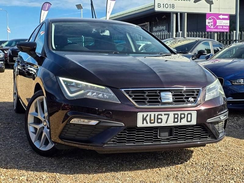 Used Seat Leon FR 180 HP (132 kW) 2017 Purple Hatchback