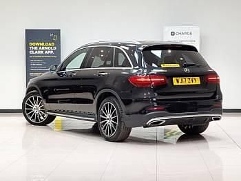 Used Mercedes GLC250 AMG line 204 HP (150 kW) 2017 Black SUV