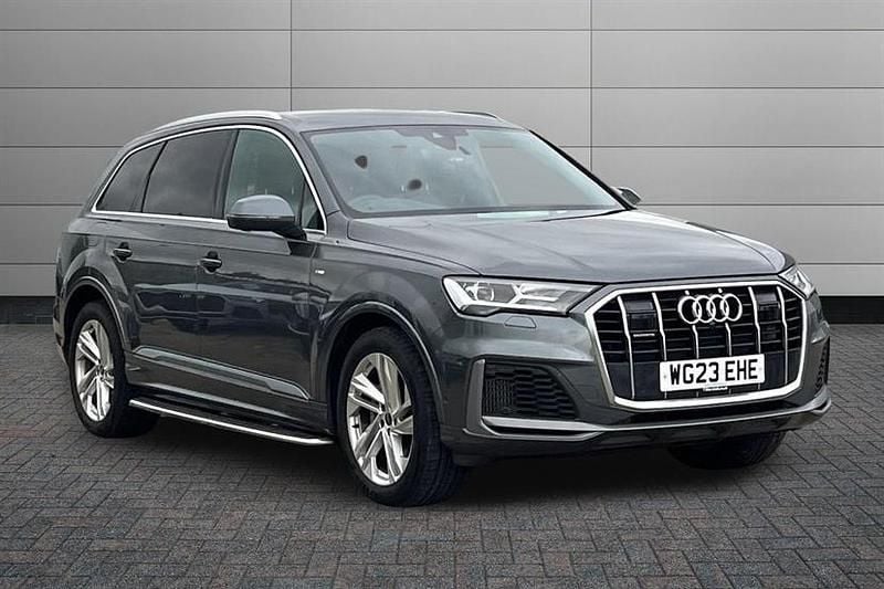 Used Audi Q7 S-Line 340 HP (250 kW) 2023 Daytona grey SUV