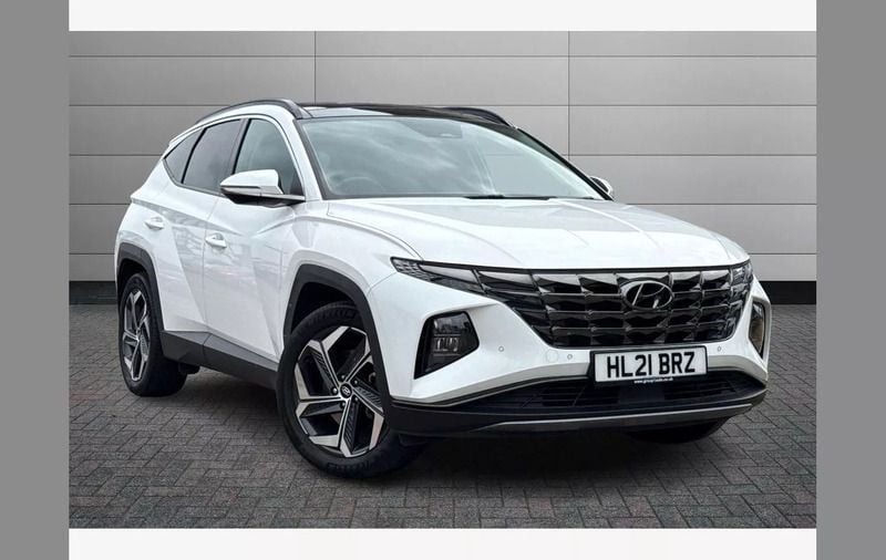 White Used 2021 Hyundai Tucson Ultimate SUV | £20,292 (Fair price) - Image 1/4
