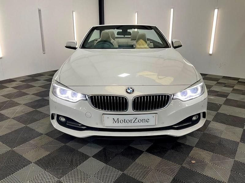 Used BMW 420 Luxury Line 181 HP (133 kW) 2015 White Cabriolet