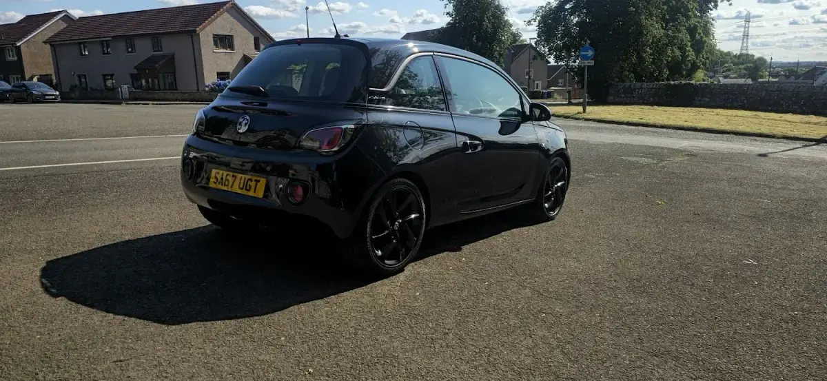 Used Vauxhall Adam 70 HP (51 kW) 2017 Black Hatchback