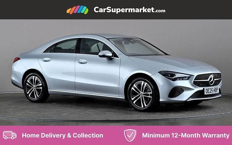 Silver Used 2025 Mercedes CLA180 Sport Edition Sedan | £25,676 (Super price) - Image 1/4