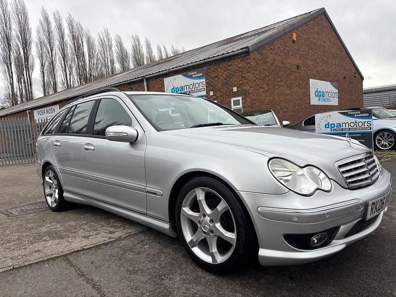 Used Mercedes C230 Sport Edition 204 HP (150 kW) 2006 Silver Estate